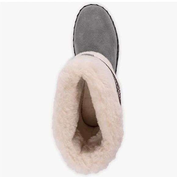 Muk Luks Women’s Flexi Montauk Gray Boots NWT - Picture 2 of 12